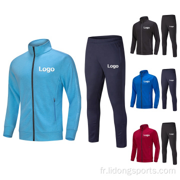 Service OEM Custom Winter Men Gym Polyester Tracksuit